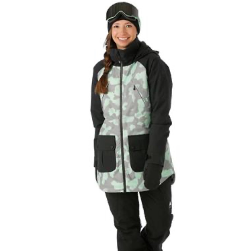 Burton Prowess Women’s Snow Jacket In Botanical Nwt Xl — image 3 of 8